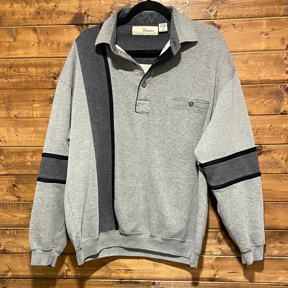 Penmans Men’s Long Sleeve Polo Shirt – Size Large